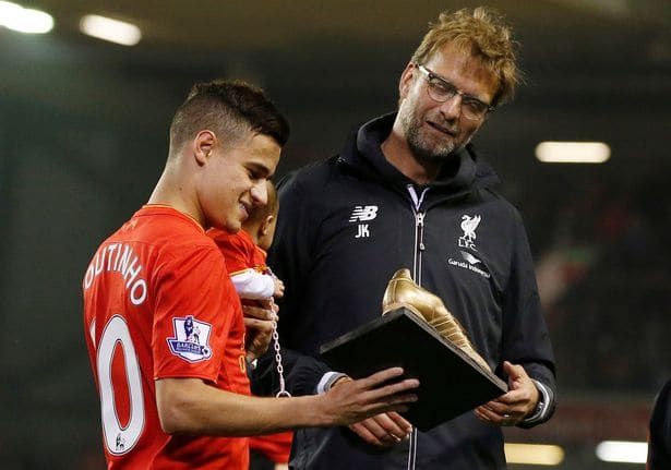 Klopp Pagari Coutinho Agar Jangan Sampai Berkostum Barcelona